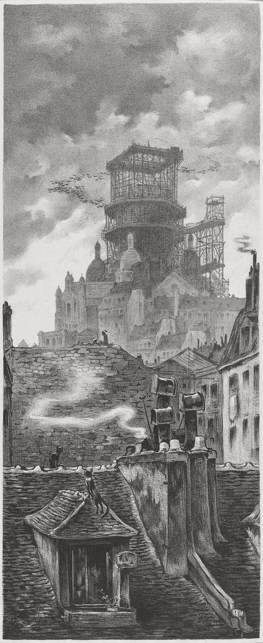 神圣法院的建设，c。 1910 作者 尤金·奥格