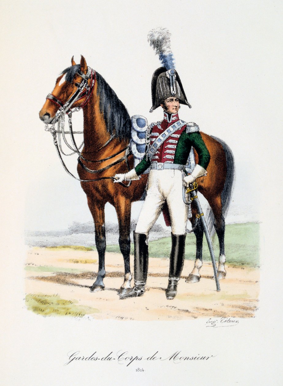 国民警卫队，1814年 作者 尤金·蒂特克斯（Eugene Titeux）