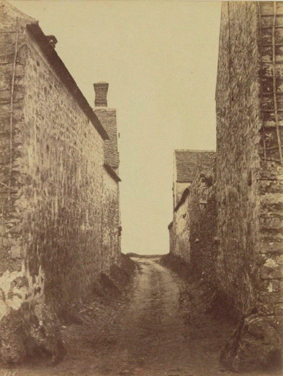 巴比松，1861年。 作者 欧仁·库维利（EugèneCuvelier）