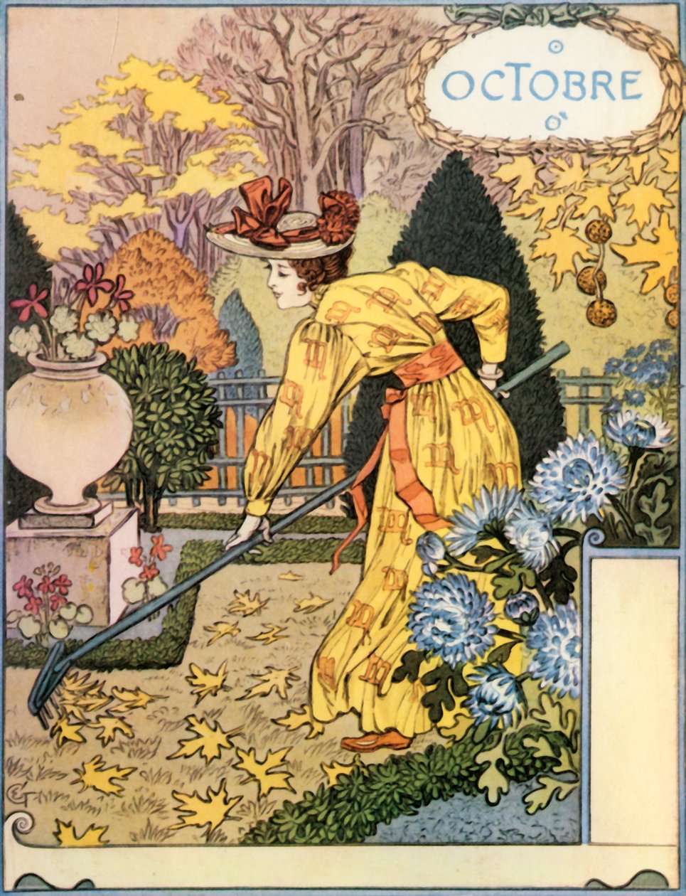 1896年10月。 作者 尤金·格拉塞