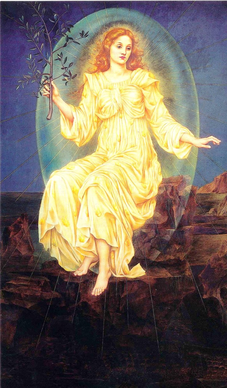 在Tenebrisn的光 作者 伊夫林·德·摩根（Evelyn De Morgan）