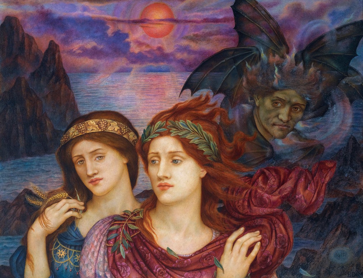 拉斐尔前派绘画：视觉 作者 伊夫林·德·摩根（Evelyn De Morgan）
