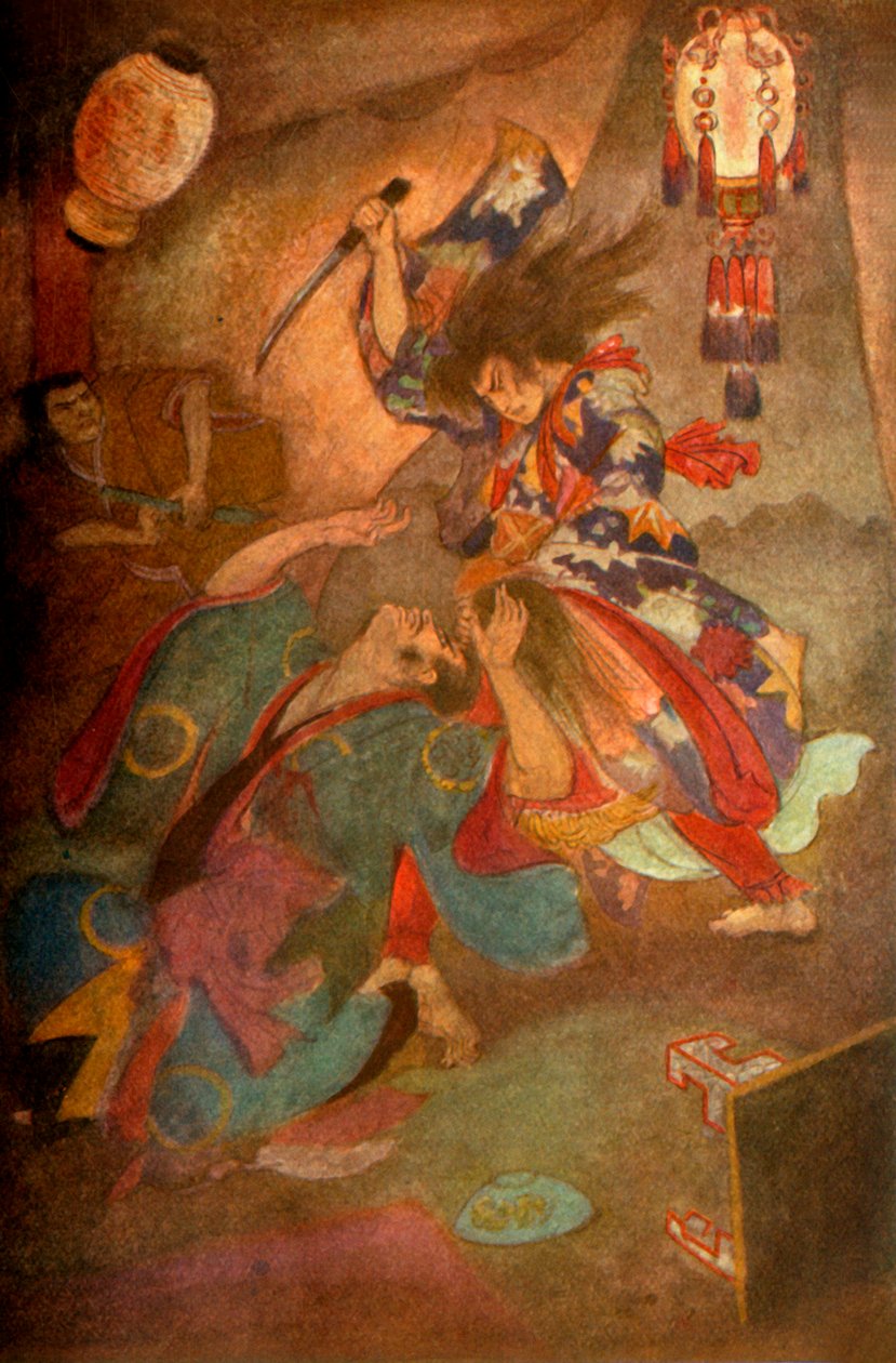 大和亲王和泰格》，1912年。 作者 伊芙琳·保罗