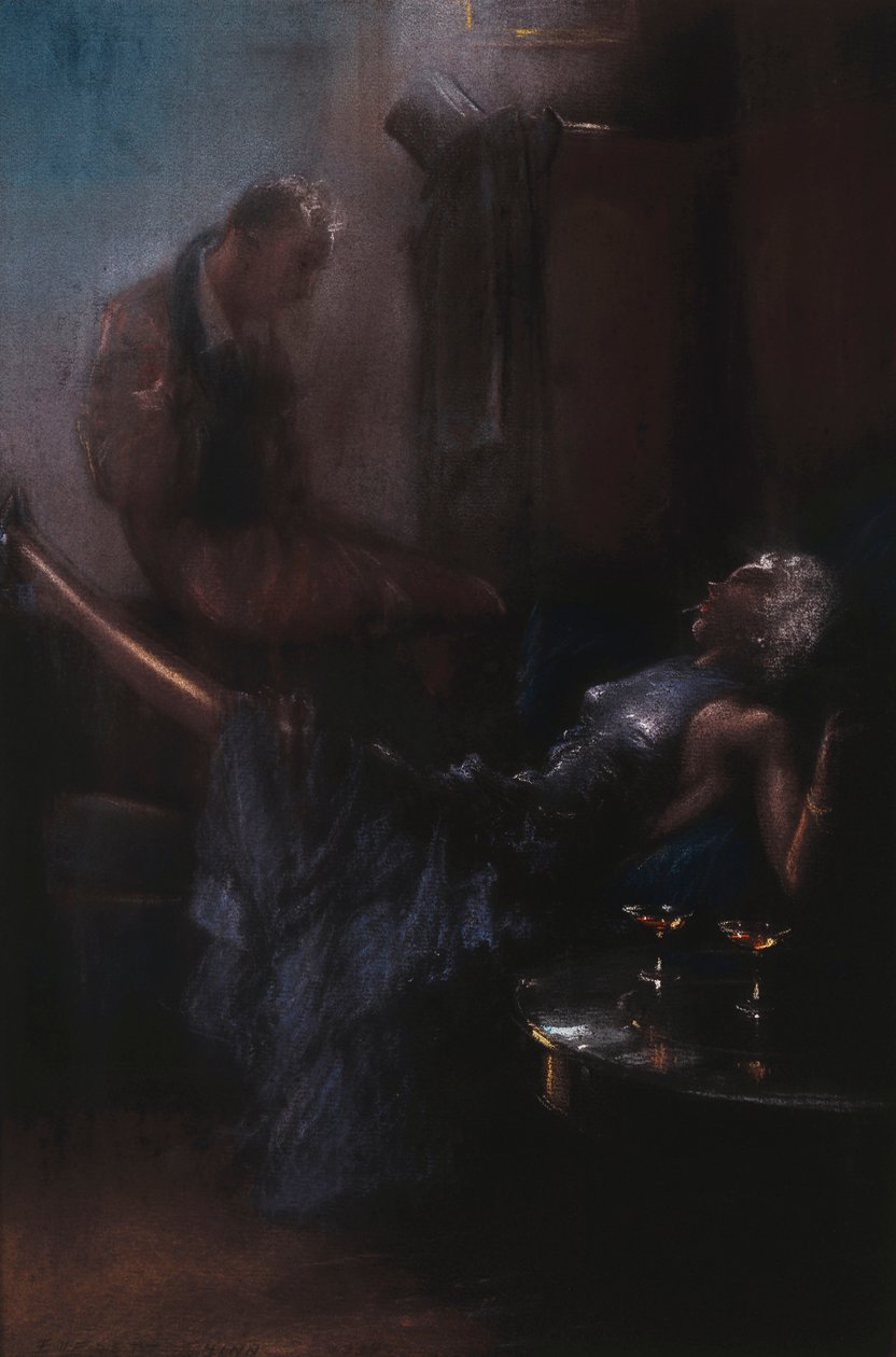 演出结束后 作者 Everett Shinn