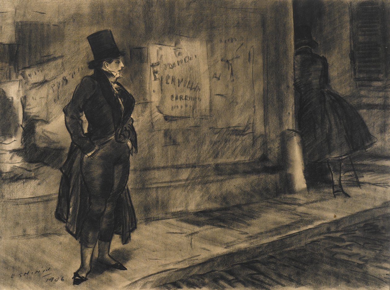 弗雷德里克追随丈夫 作者 Everett Shinn