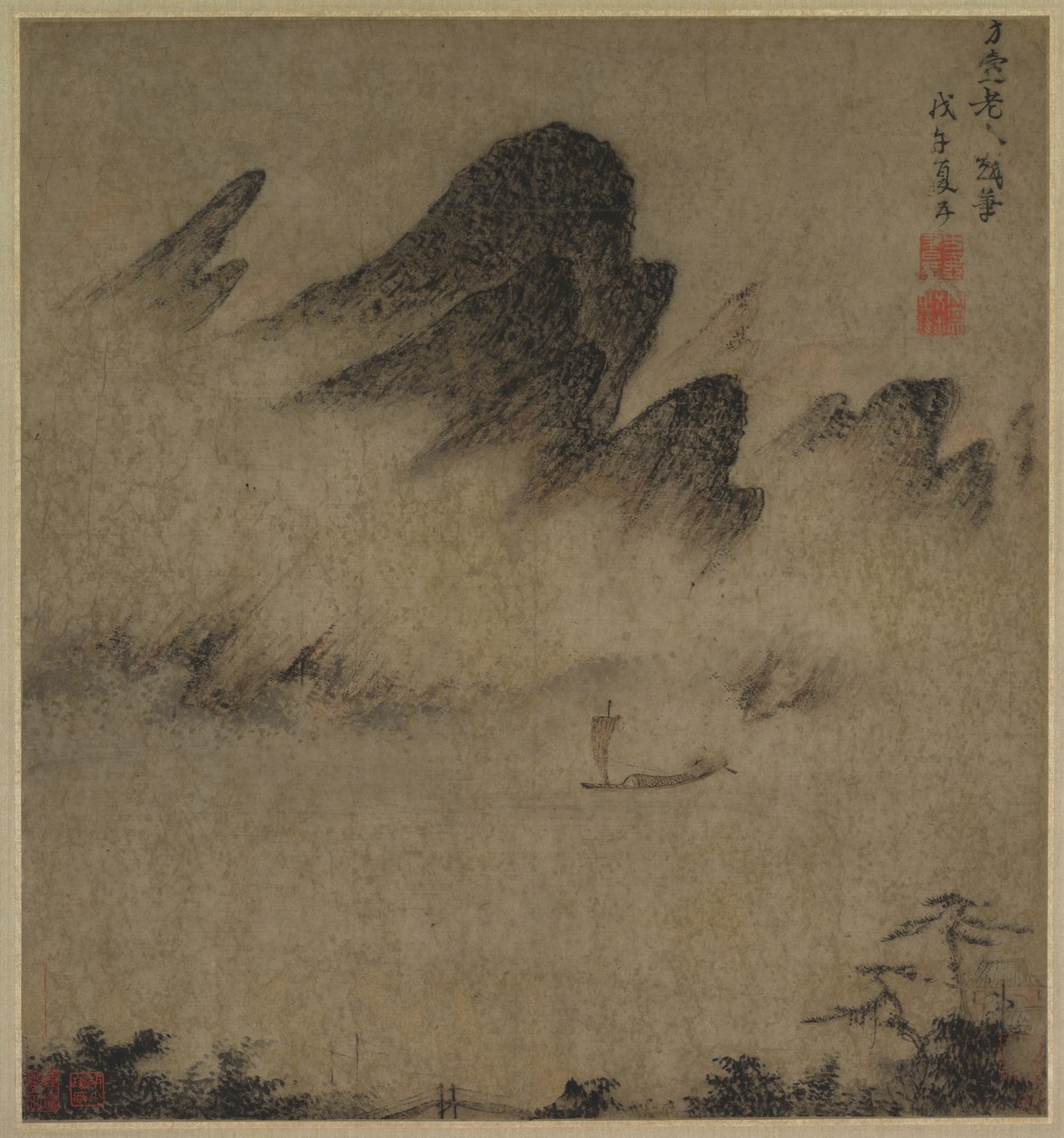 山水泼墨 作者 赶上聪宜