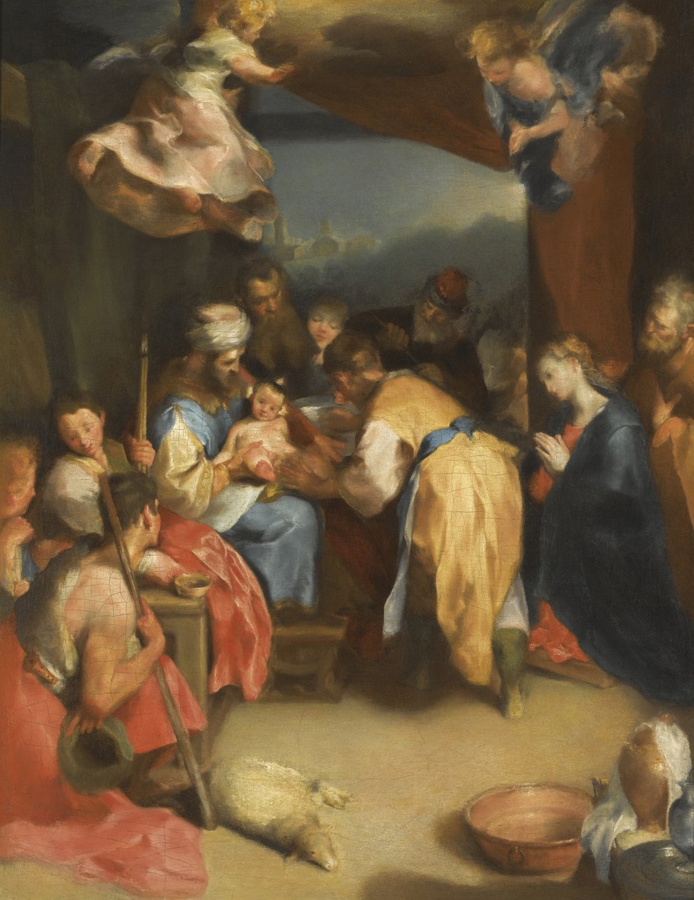 基督的割礼 作者 费德里戈·巴罗奇（Federigo Barocci）