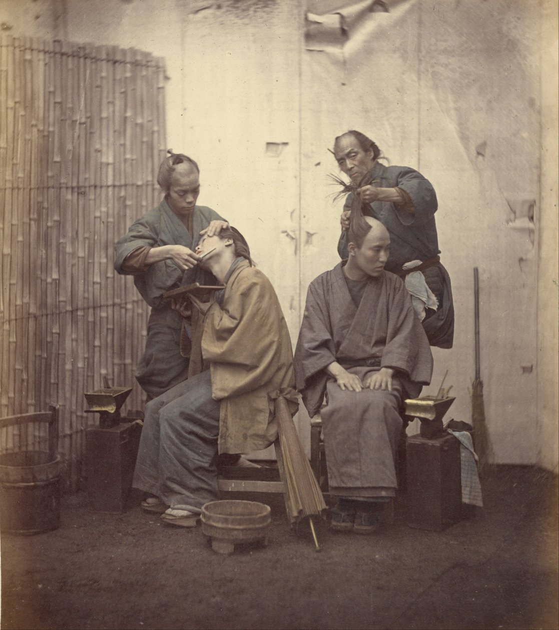 理发师 作者 菲利斯·比托（Felice Beato）