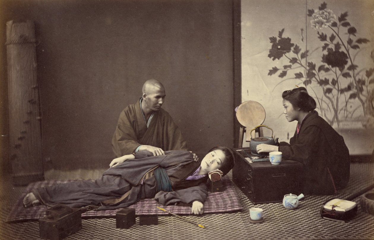 洗发方式 作者 菲利斯·比托（Felice Beato）