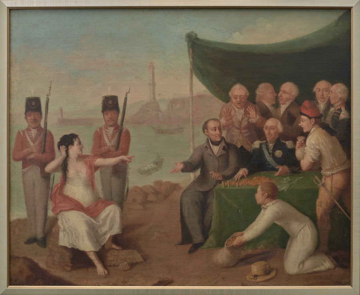 1814 年的利古里亚 作者 菲利斯·瓜斯康（Felice Guascone）
