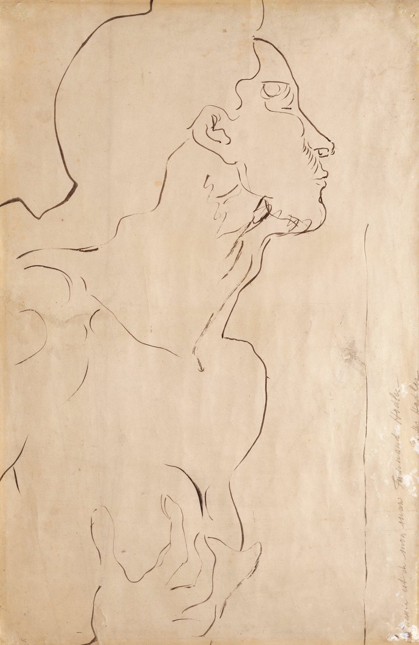 1901年学习“感觉I” 作者 费迪南德·霍德勒