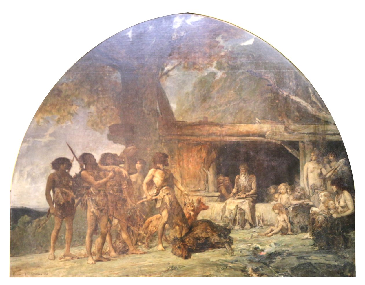 未知的图片 作者 费尔南德·科尔蒙（Fernand Cormon）