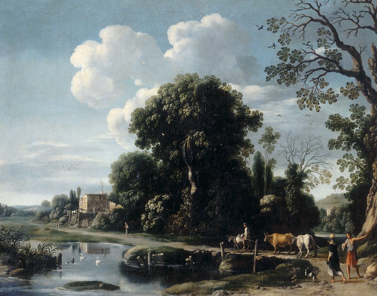 乡村景观 作者 菲利波·拿破仑塔诺（Filippo Napoletano）