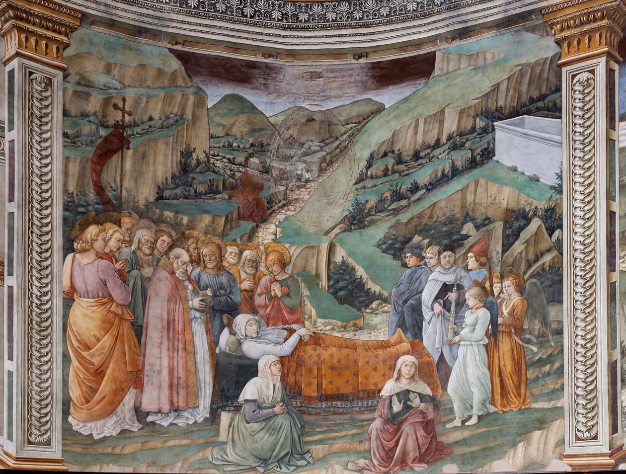 玛丽过境 作者 菲利波·利皮（Filippo Lippi）