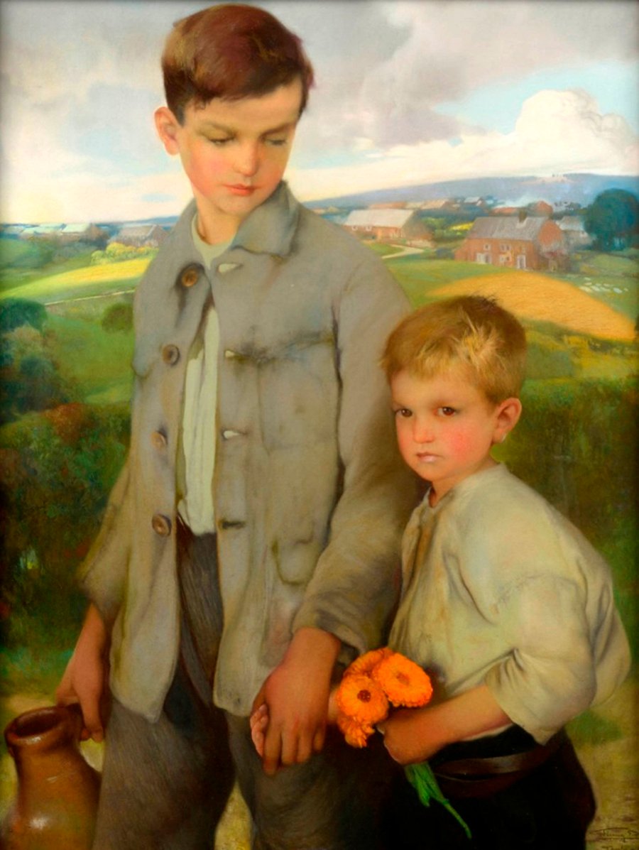 两兄弟 作者 菲尔曼·贝斯（Firmin Baes）