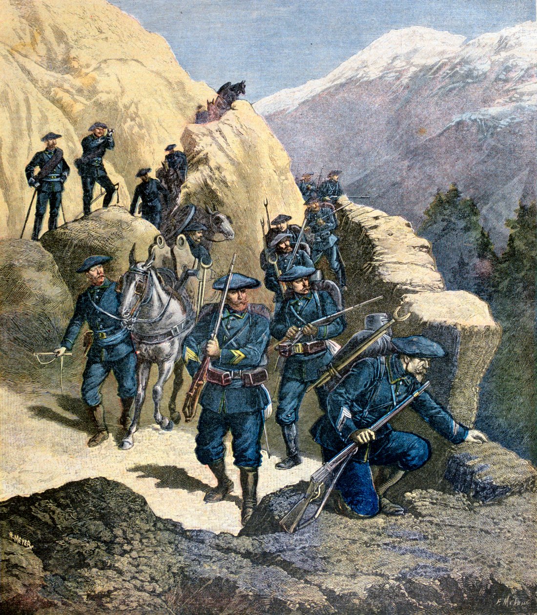 高山查瑟尔（1891） 作者 福尔莫内