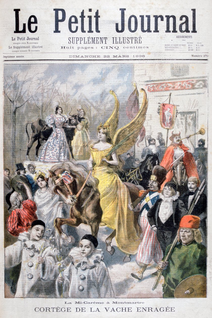 四旬斋庆典，1896年，巴黎 作者 福尔莫内