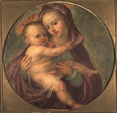 圣母与儿童 作者 巴托洛梅欧（Fra Bartolomeo）