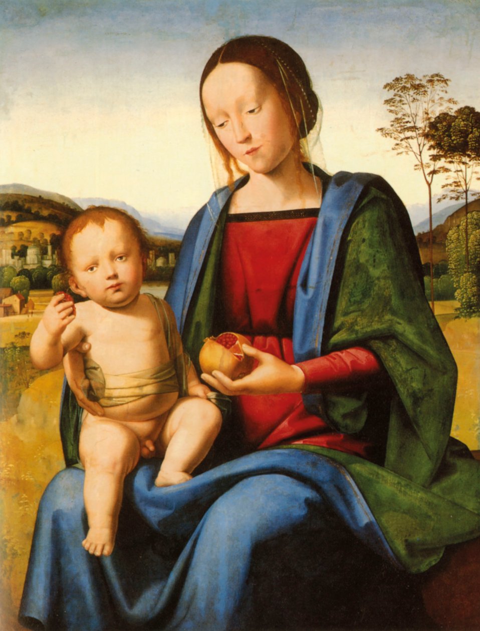 圣母与圣婴 作者 巴托洛梅欧（Fra Bartolomeo）