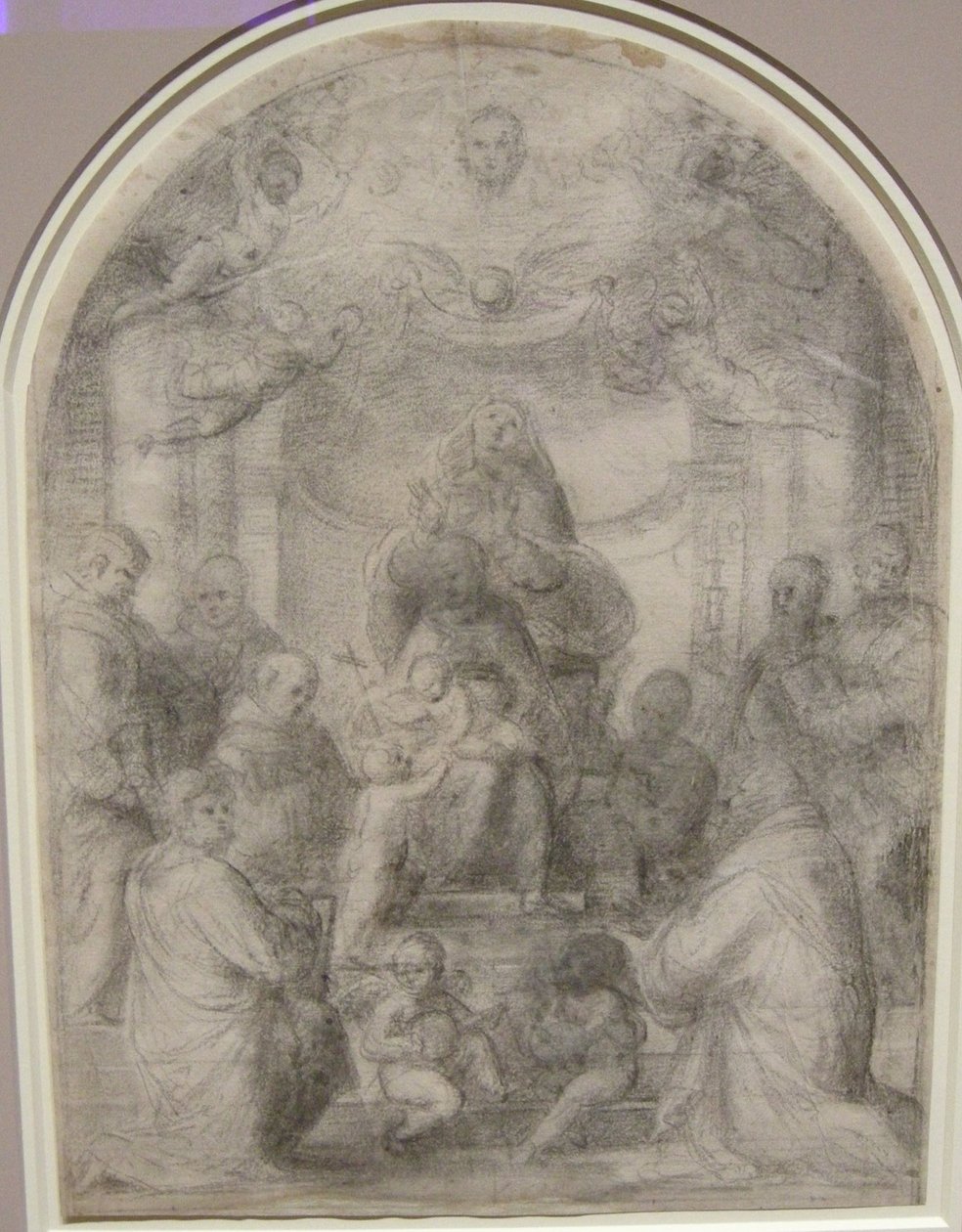 圣母与圣婴和圣人 作者 巴托洛梅欧（Fra Bartolomeo）