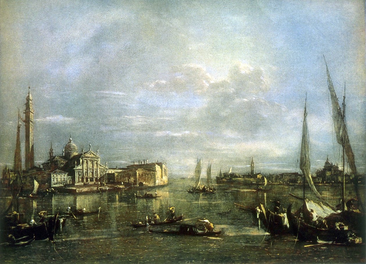 圣乔治马焦雷岛 作者 弗朗切斯科·瓜迪（Francesco Guardi）