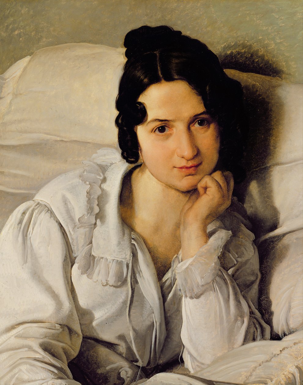 Carolina Zucchi，1825年 作者 弗朗切斯科·海耶兹（Francesco Hayez）