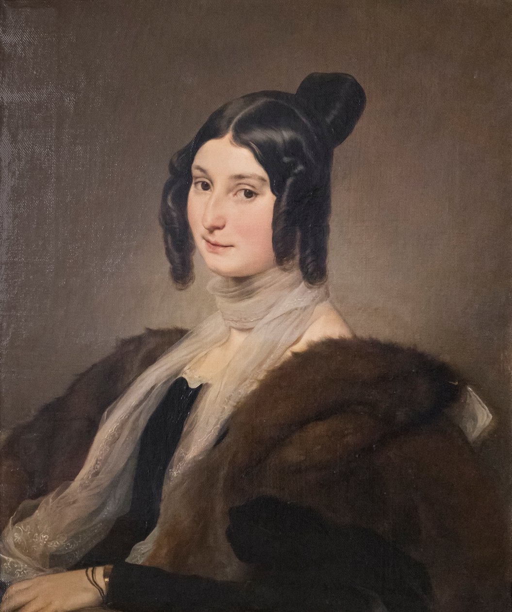 克拉拉·玛菲的肖像 作者 弗朗切斯科·海耶兹（Francesco Hayez）
