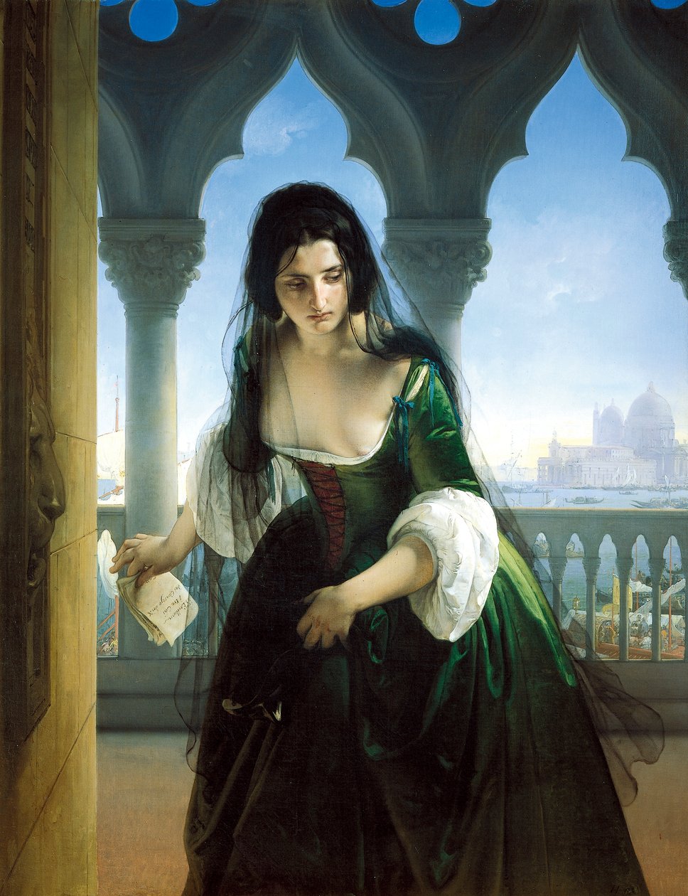 秘密指控 作者 弗朗切斯科·海耶兹（Francesco Hayez）