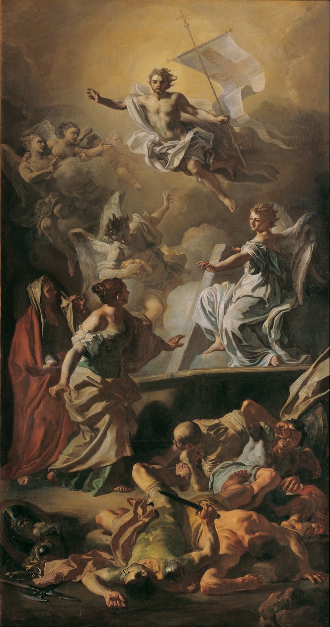 基督复活 作者 弗朗切斯科·索利米娜（Francesco Solimena）