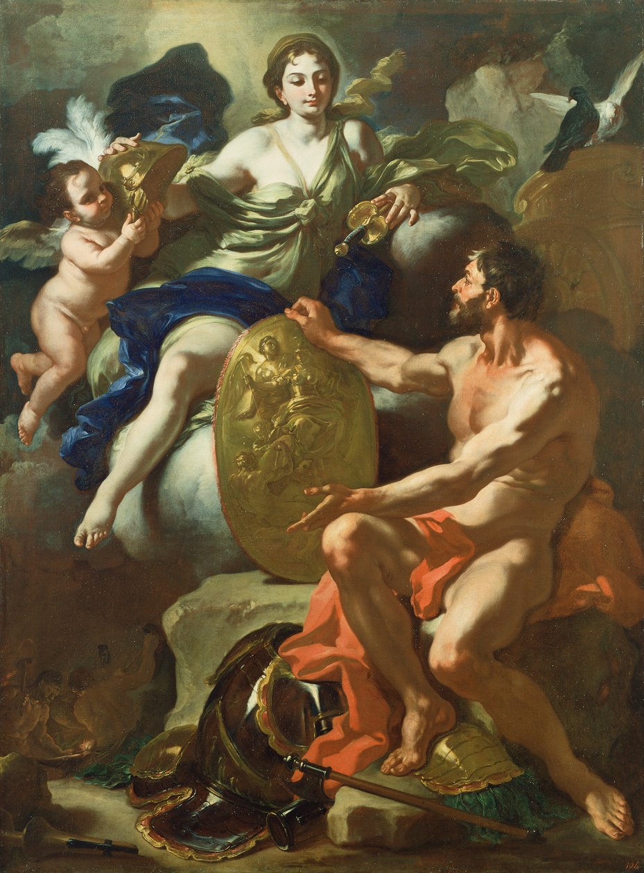 火神锻造厂的维纳斯 作者 弗朗切斯科·索利米娜（Francesco Solimena）