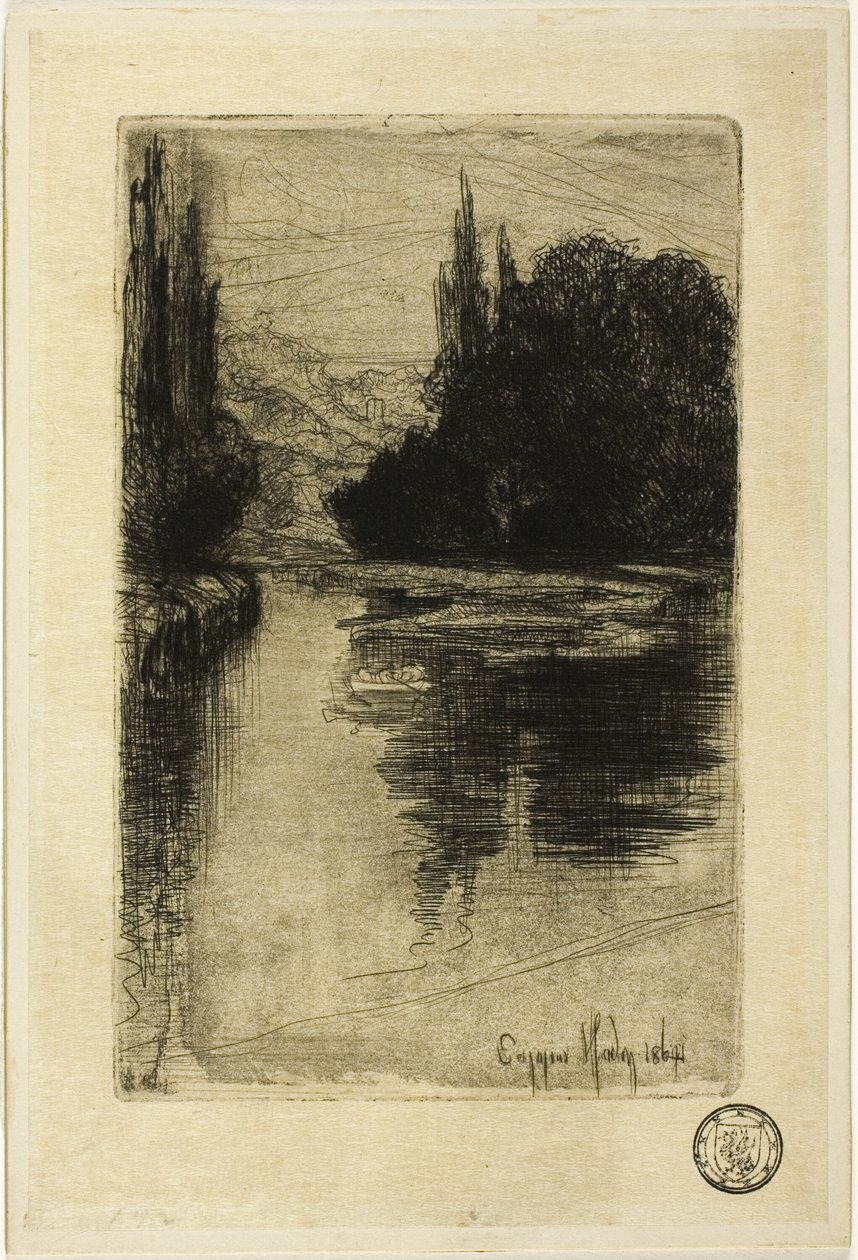 晚上 作者 弗朗西斯·西摩·哈登（Francis Seymour Haden）
