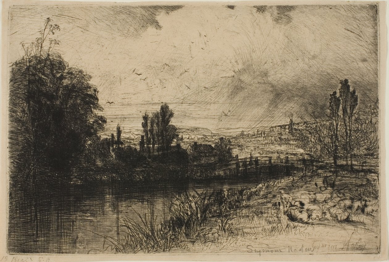 关于测试 作者 弗朗西斯·西摩·哈登（Francis Seymour Haden）