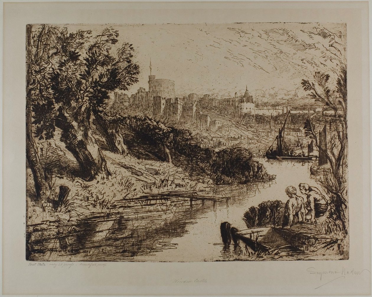 温莎 作者 弗朗西斯·西摩·哈登（Francis Seymour Haden）