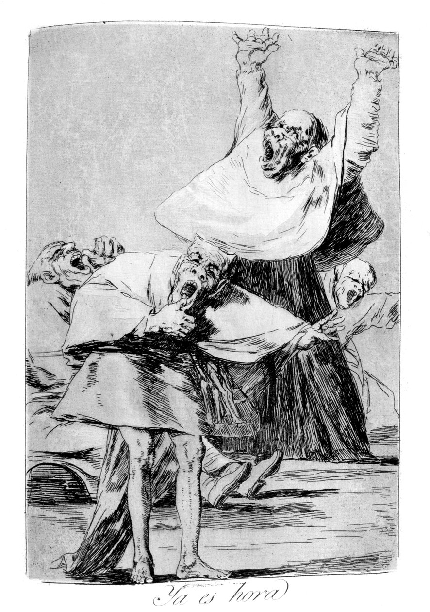 时间到了，1799年 作者 弗朗西斯科·德·戈雅