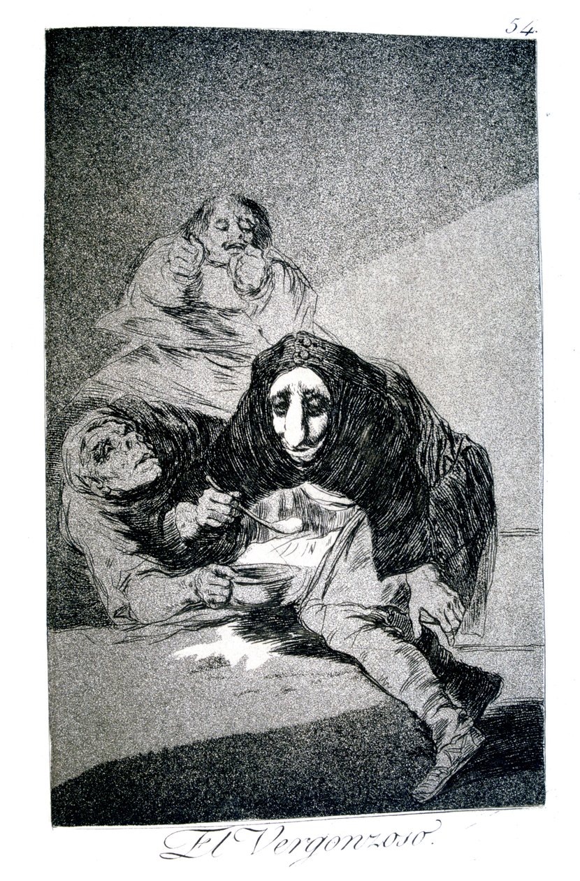 面无表情的人，1799年 作者 弗朗西斯科·德·戈雅