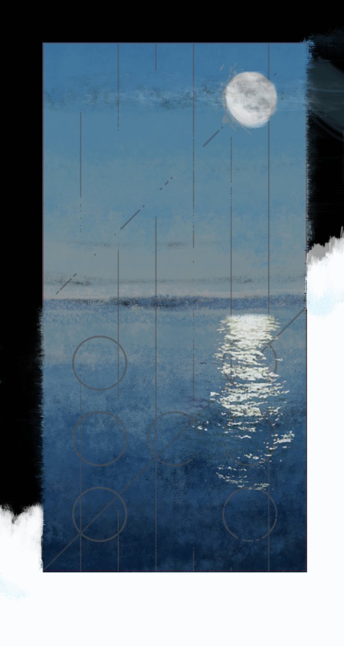 创世纪第2天：沃特世，2014年，数字绘画 作者 弗朗索瓦域
