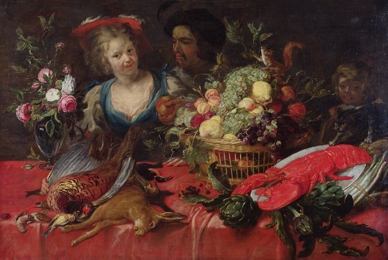 静物 作者 Frans Snyders或Snijders