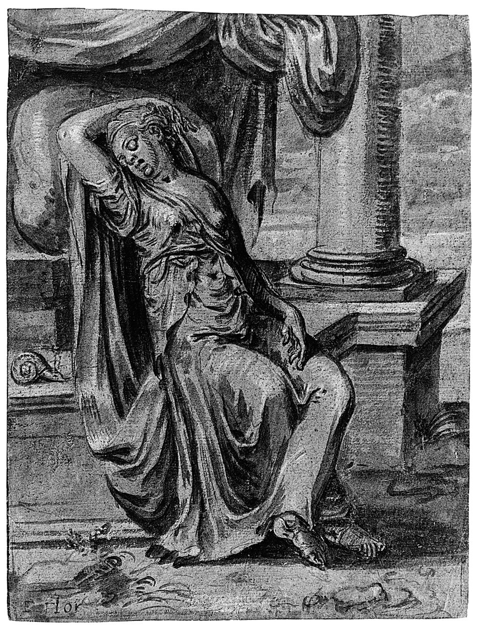 懒惰的寓言 作者 弗朗斯·弗洛里斯（Frans Floris）