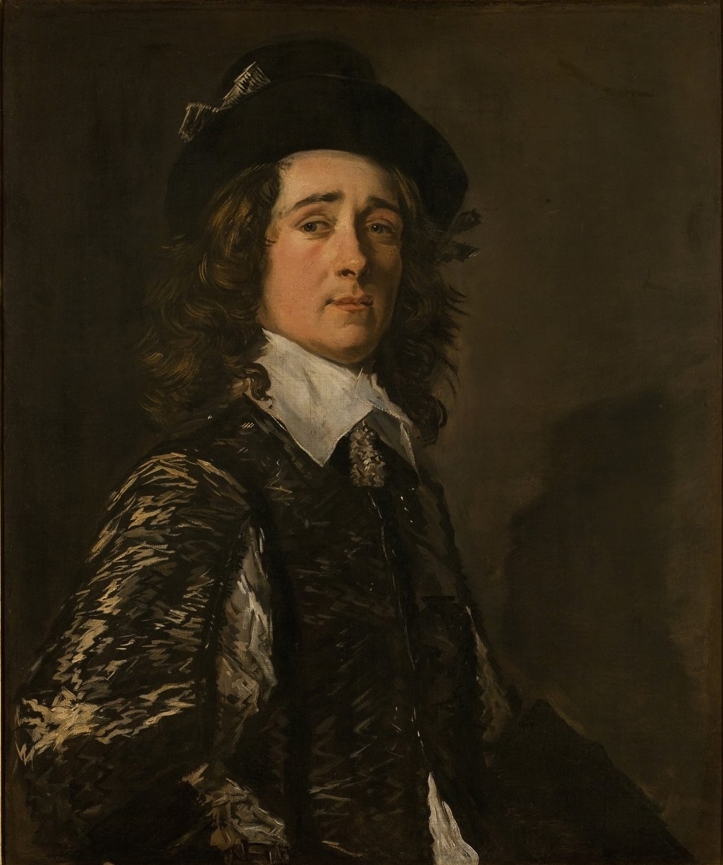 碧玉伤害的肖像 作者 弗兰斯·哈尔斯（Frans Hals）
