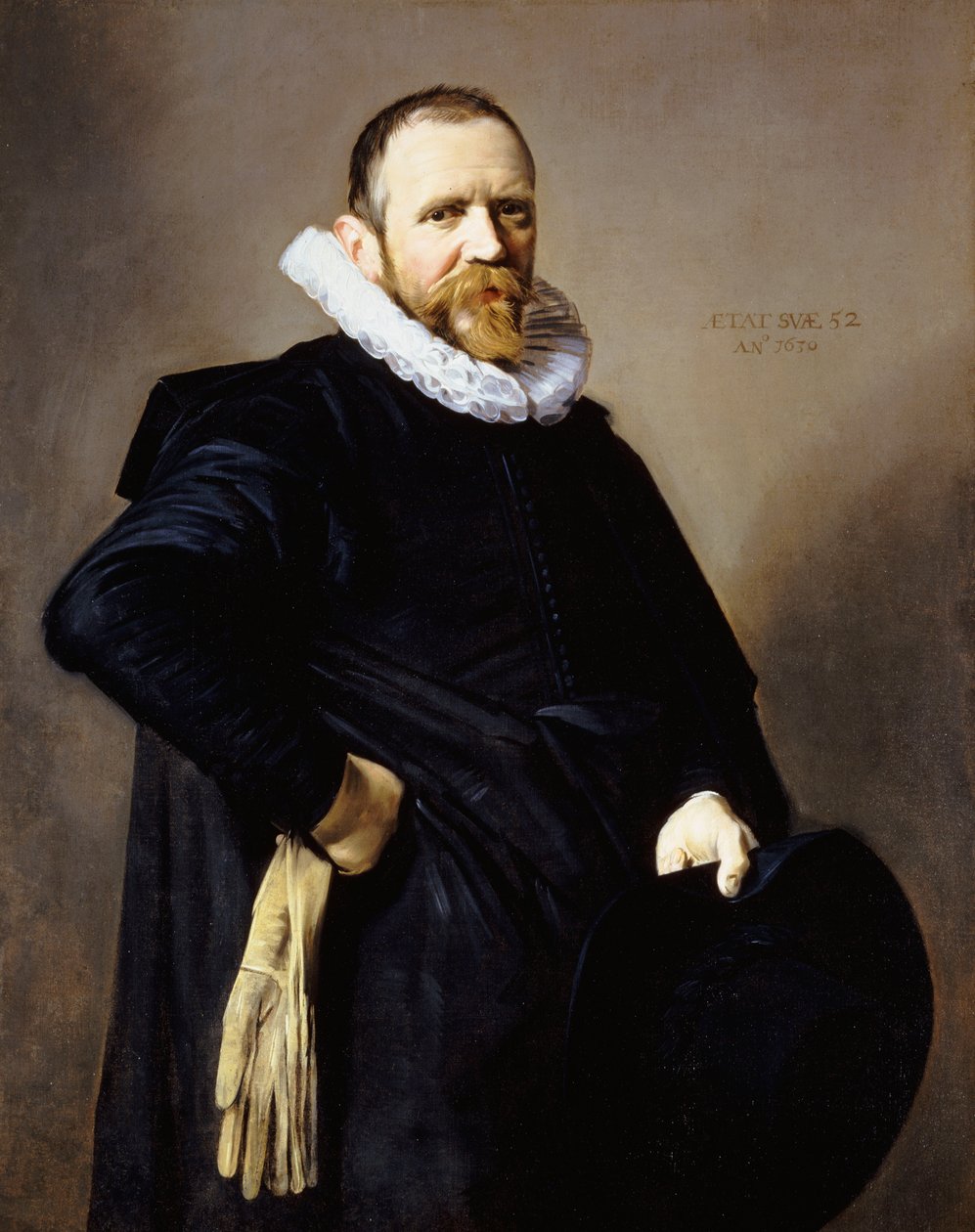 绅士的肖像 作者 弗兰斯·哈尔斯（Frans Hals）