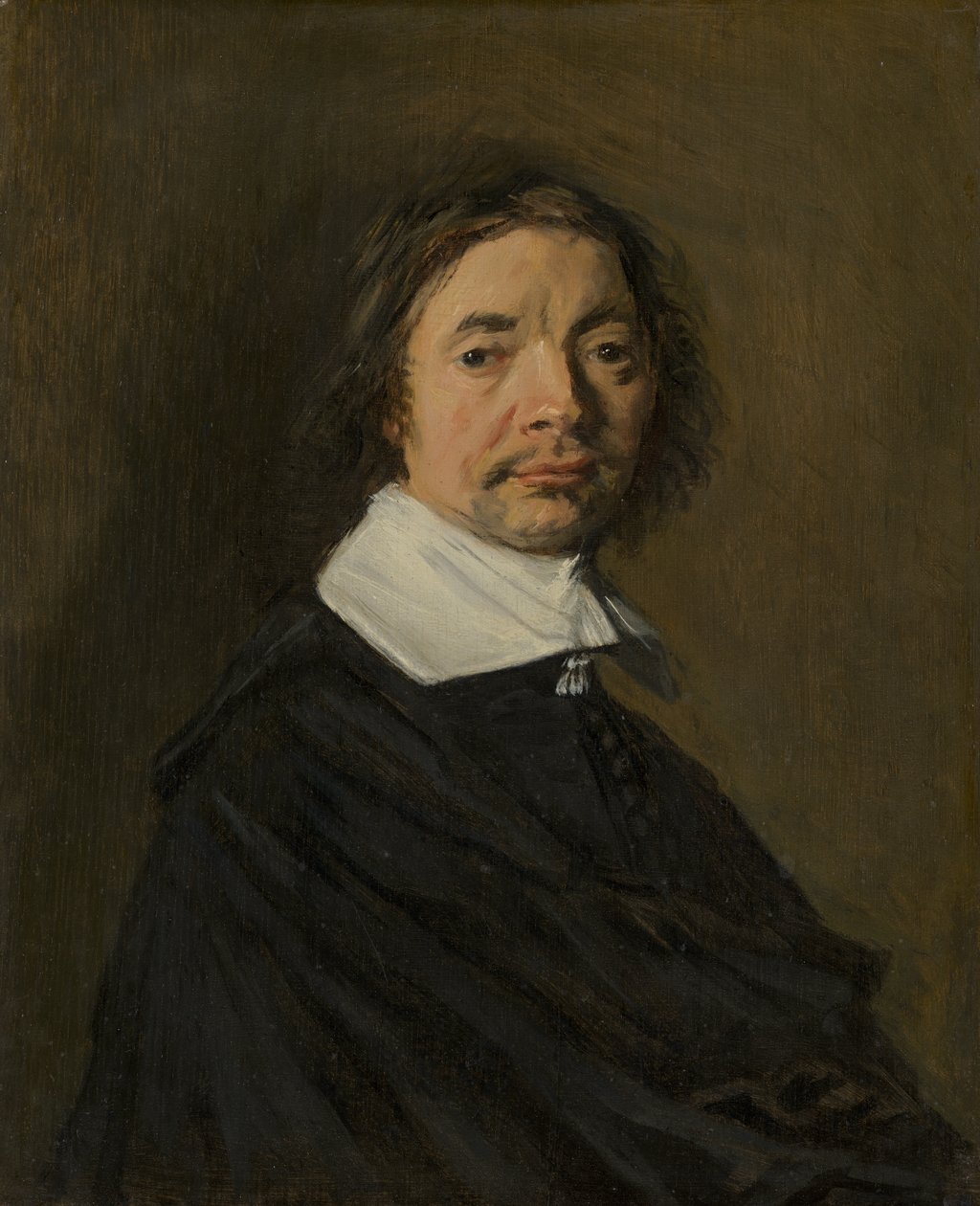 一个人的肖像，约1660年 作者 弗兰斯·哈尔斯（Frans Hals）