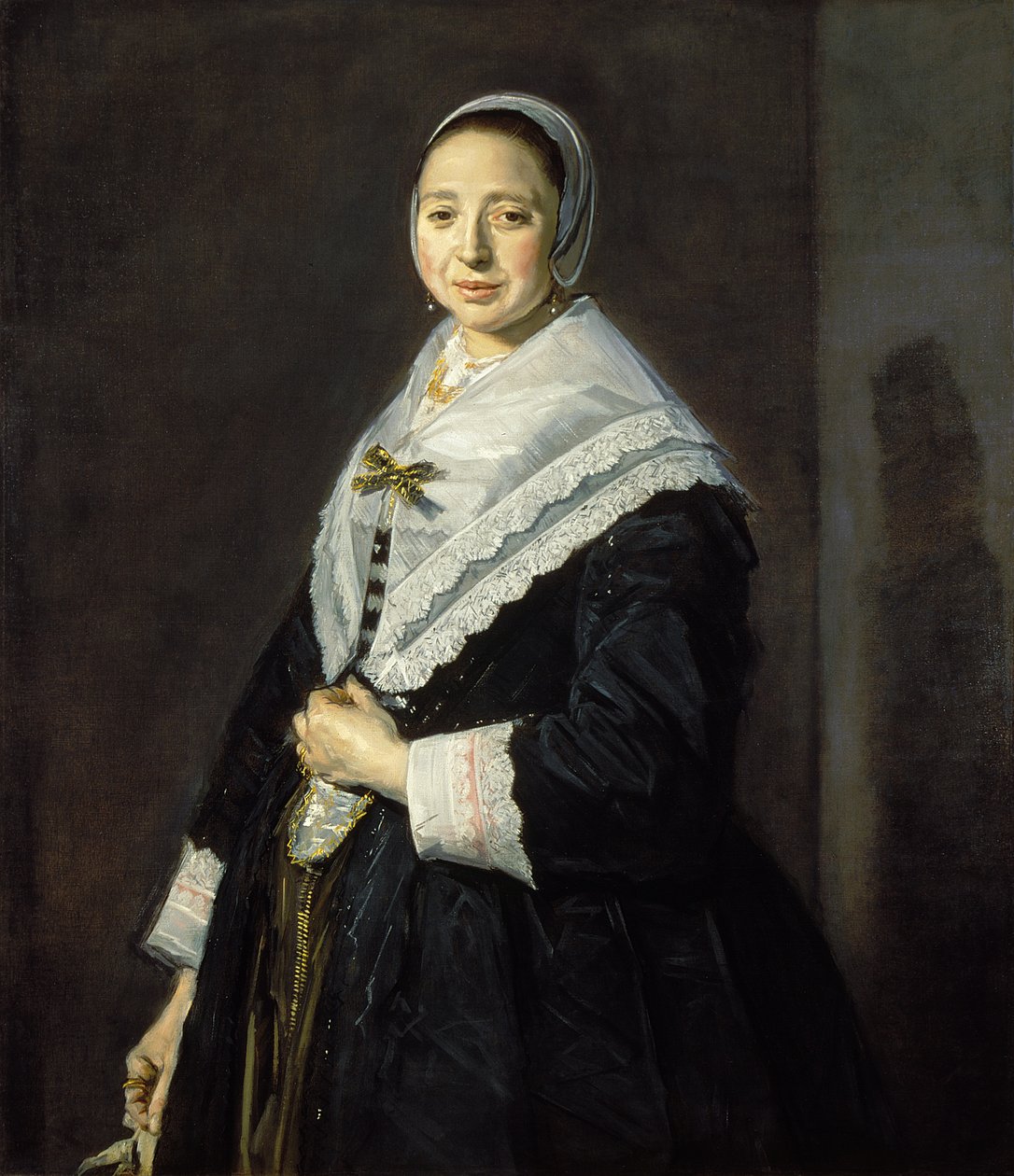 一个女人的肖像 作者 弗兰斯·哈尔斯（Frans Hals）