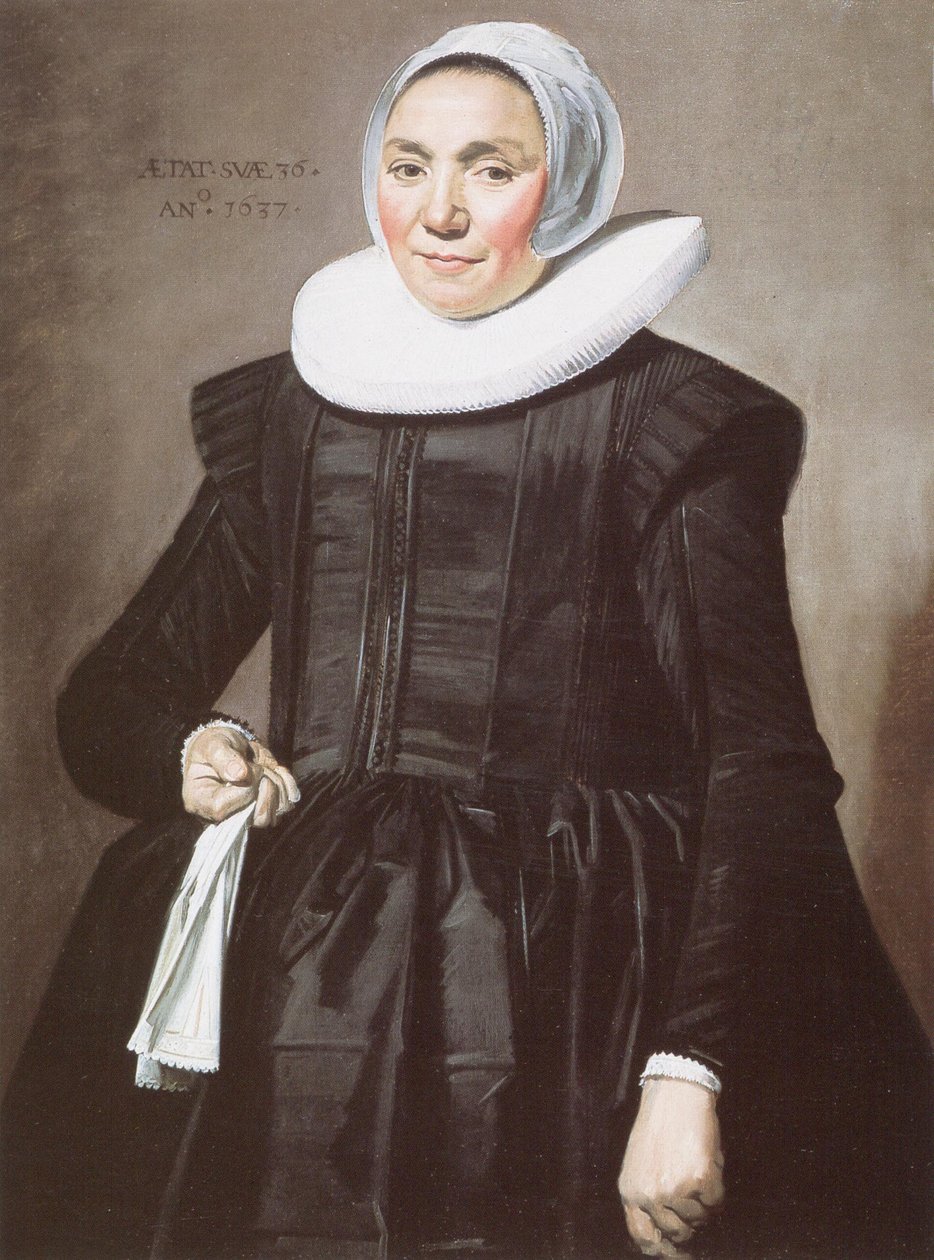 妇女肖像 作者 弗兰斯·哈尔斯（Frans Hals）