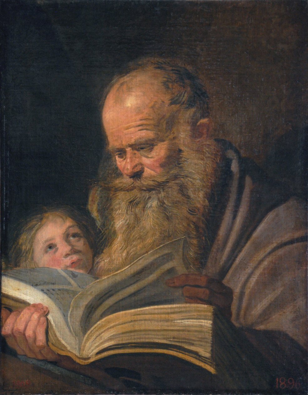 圣马修，约1625年（布面油画） 作者 弗兰斯·哈尔斯（Frans Hals）
