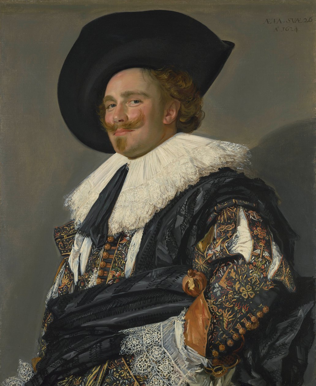 会笑的骑兵 作者 弗兰斯·哈尔斯（Frans Hals）