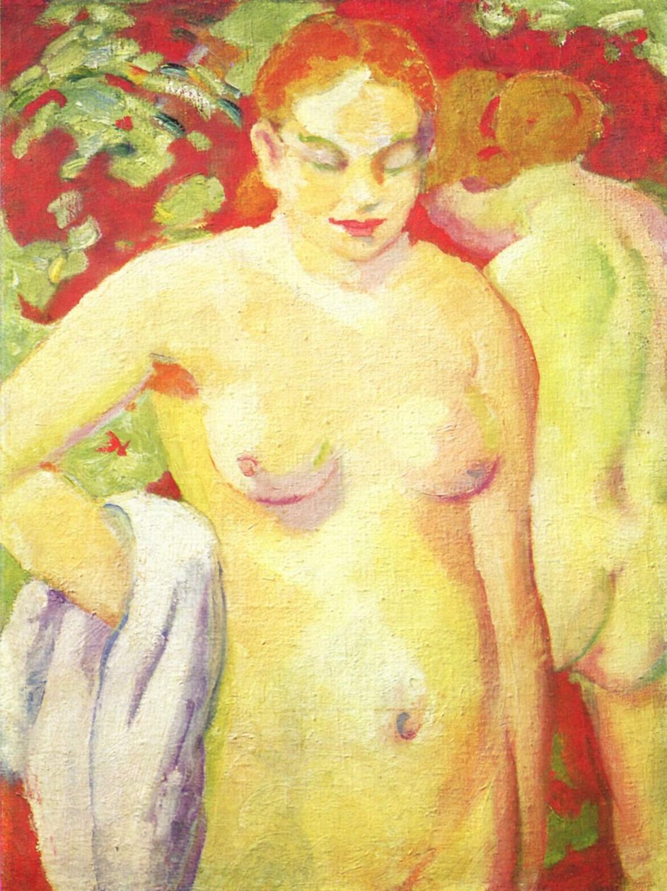 在朱砂上的文件 作者 弗朗兹·马克（Franz Marc）