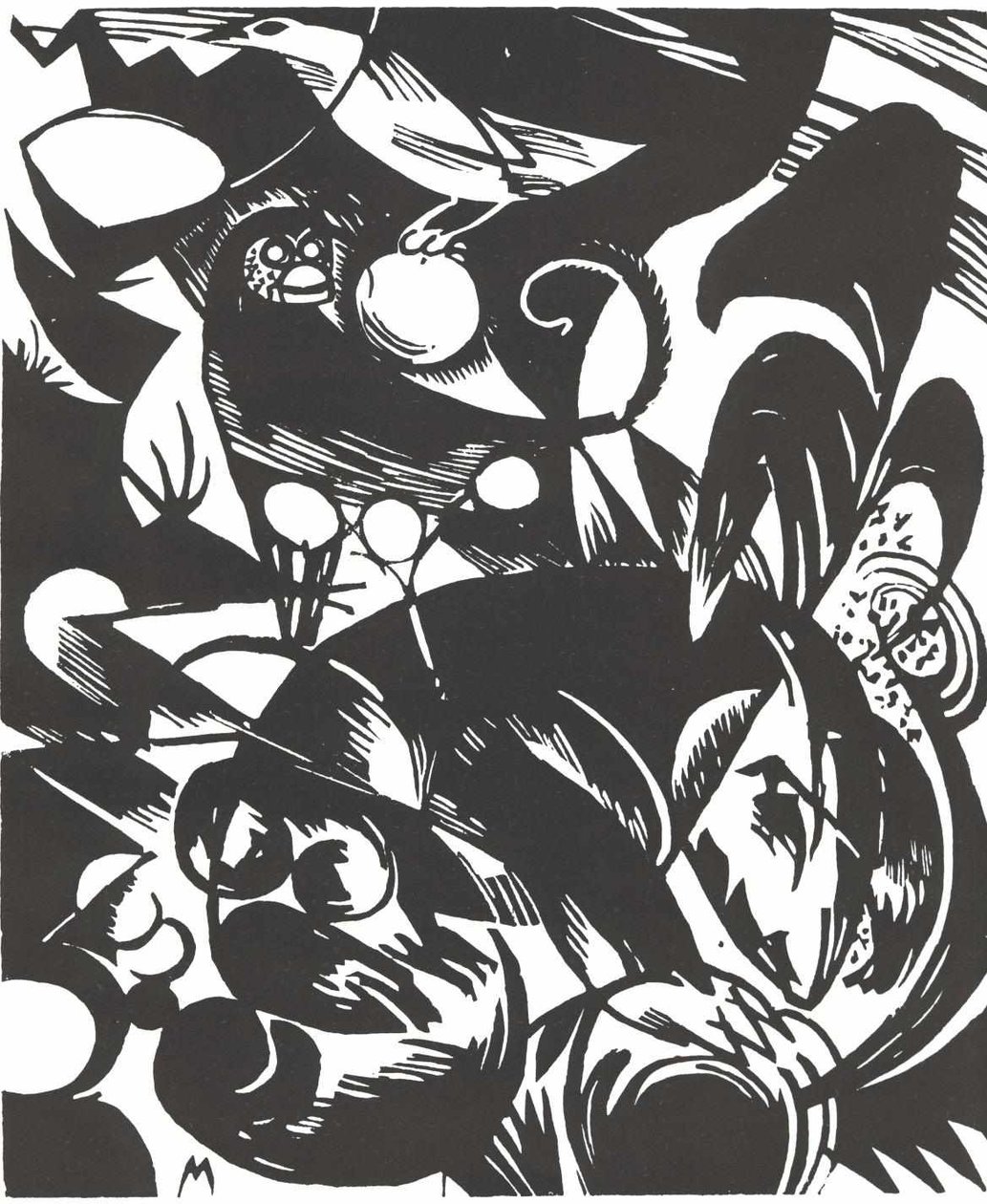 创世纪 作者 弗朗兹·马克（Franz Marc）