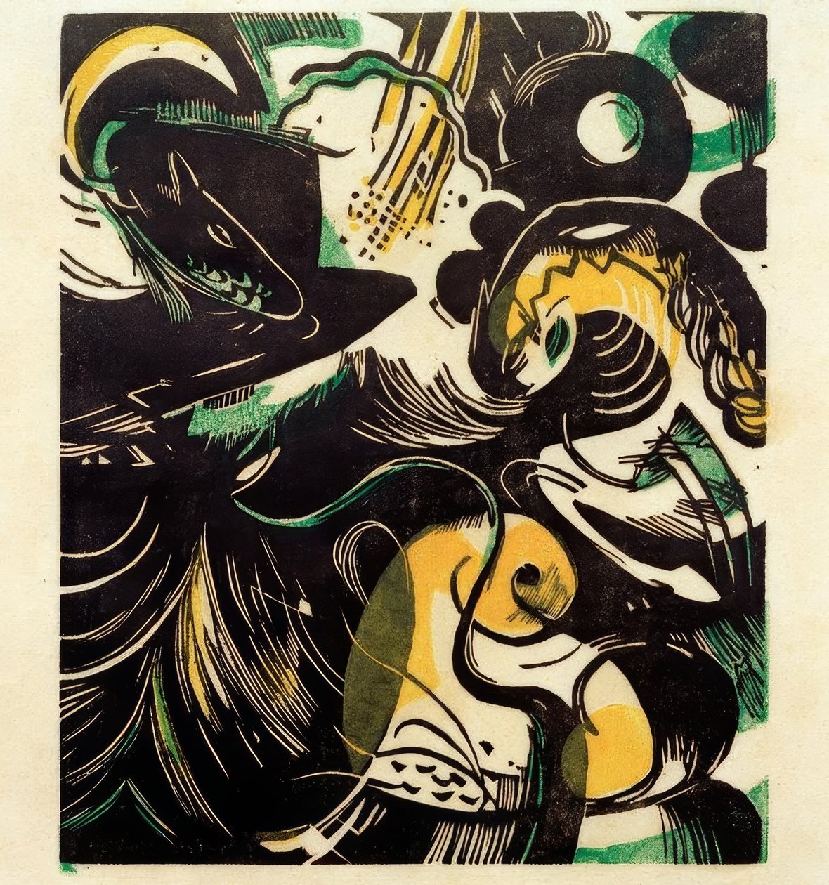 创世记II 作者 弗朗兹·马克（Franz Marc）