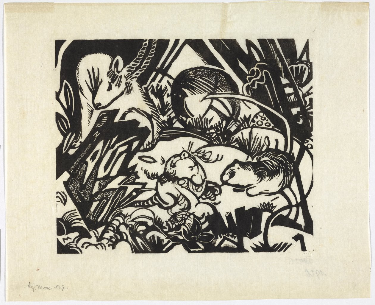 动物传奇 作者 弗朗兹·马克（Franz Marc）