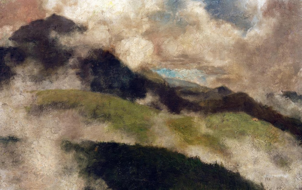 升雾 作者 弗朗兹·马克（Franz Marc）
